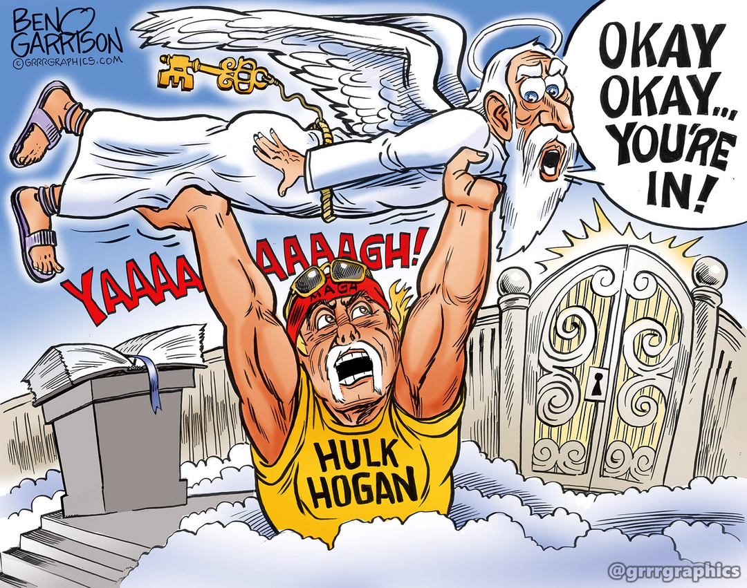 Hulk Hogan’s Heavenly Smackdown panel 1